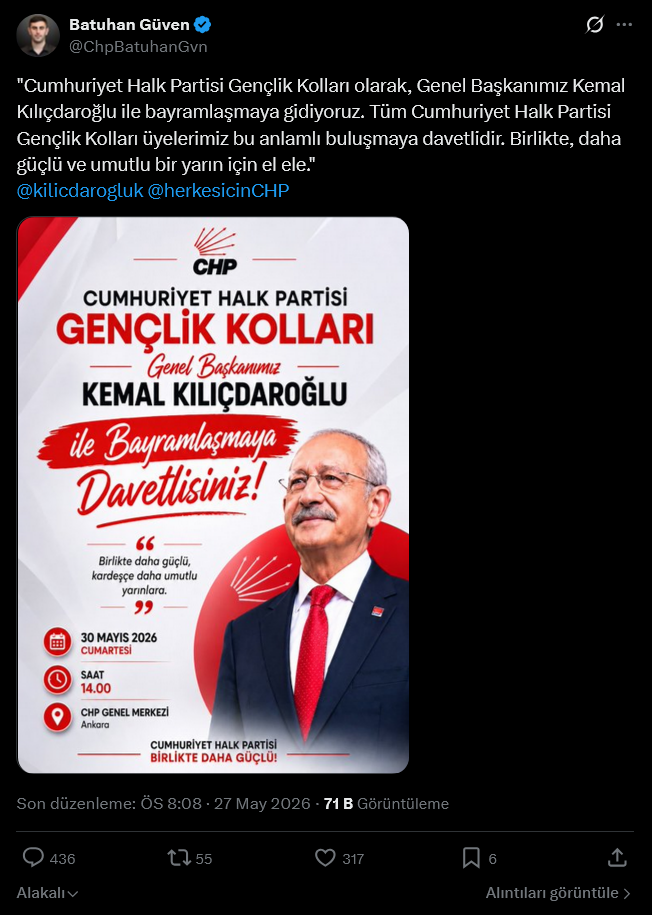 Kılıçdaroğlu buluşmasına korsan çağrıya CHP'li gençlikten jet yanıt! "Siz kimsiniz" - Resim : 5
