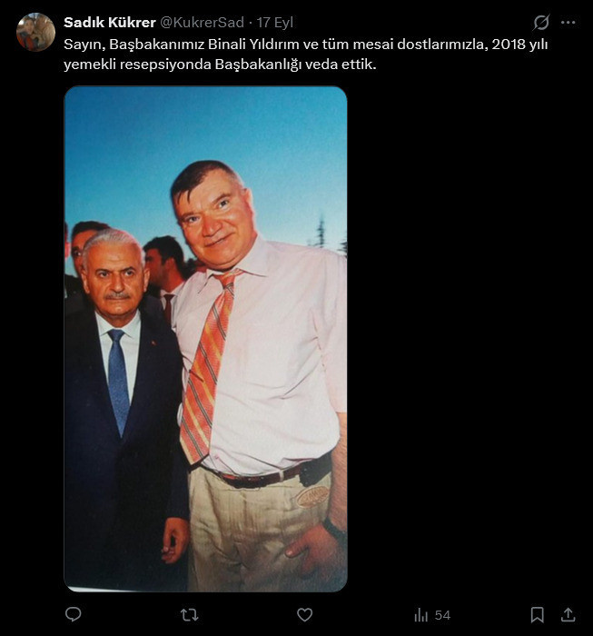 Adliyede "yüksek yargıyı tanıyorum" diye pazarlık yaparken tutuklandı! Binali Yıldırım ile fotoğrafı çıktı - Resim : 2