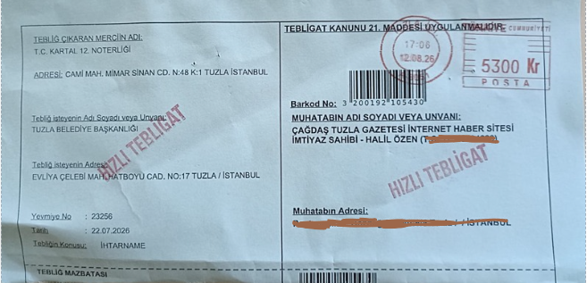 Eren Ali Bingöl "AKP'ye geçecek" diyen gazeteye kızıp tebligat gönderdi: Tebligat daha ulaşmadan AKP'ye geçti - Resim : 3