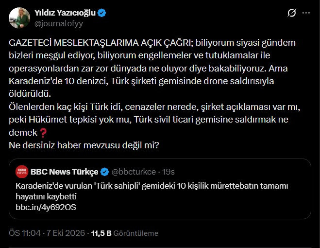 Karadeniz'de vurulan Türk sahipli gemideki 10 kişi öldü! Ne Ankara'dan ne firmadan tek açıklama yok - Resim : 6
