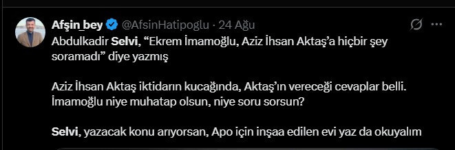 Abdulkadir Selvi 6 günün 5'inde İmamoğlu'nu yazınca sosyal medyada kazanlar kaynadı - Resim : 4