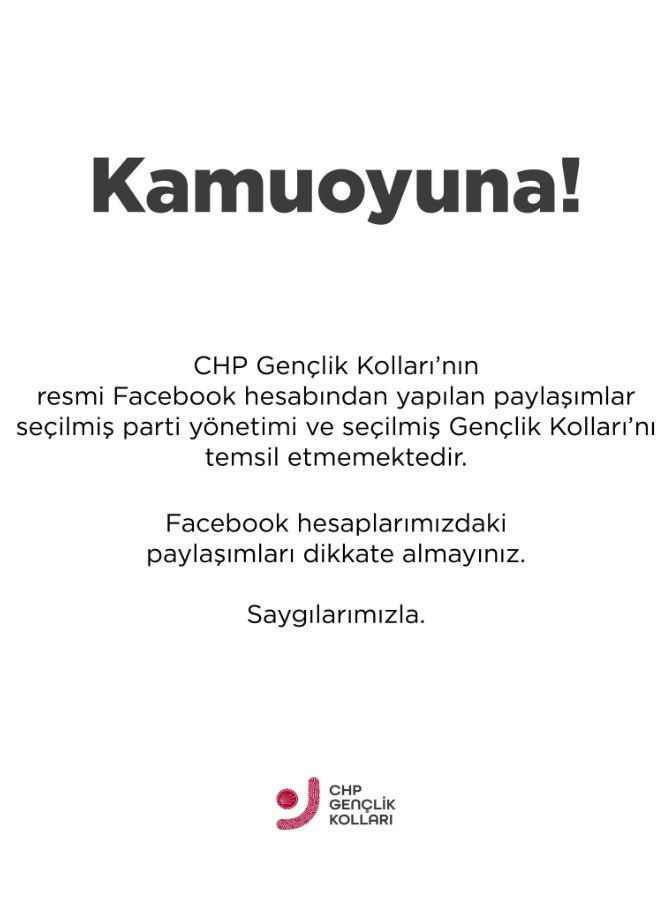 Kılıçdaroğlu heyetinden bir hamle daha: CHP Gençlik Kolları'nın Facebook hesabına el konuldu - Resim : 2