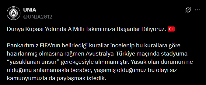 Milli maçta skandal yasak: Atatürk pankartı stada sokulmadı - Resim : 2