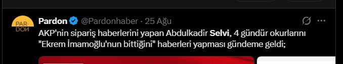 Abdulkadir Selvi 6 günün 5'inde İmamoğlu'nu yazınca sosyal medyada kazanlar kaynadı - Resim : 8