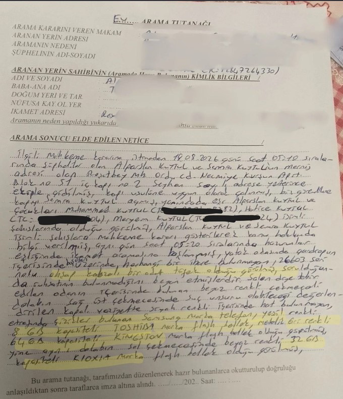 Kuytul soruşturmasında milyonluk para görüntülerinde adres tartışması - Resim : 2