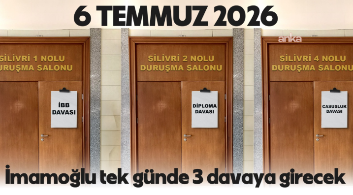 İmamoğlu için pazartesi büyük gün: Üç ayrı davada yargılanacak - Resim : 1