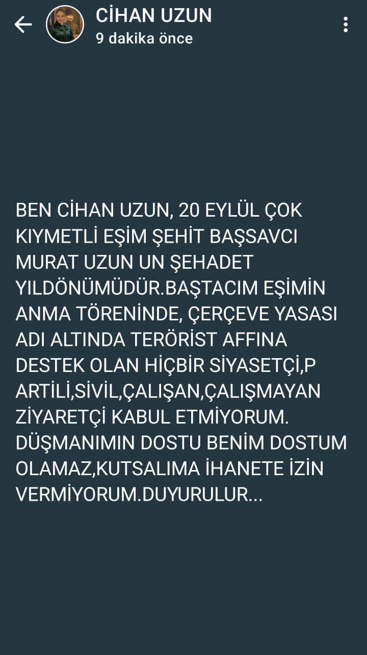 Şehit Başsavcı Murat Uzun'un eşinden 'çerçeve yasa' isyanı - Resim : 2