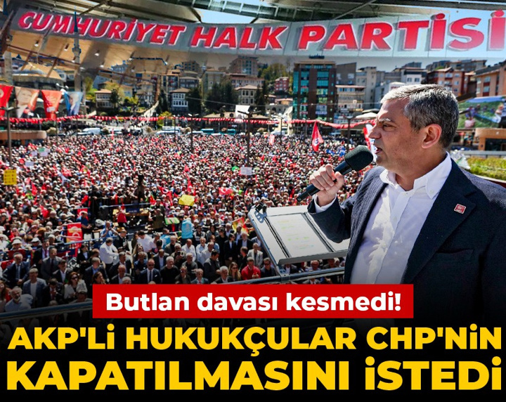 Butlan davası kesmedi! AKP'li hukukçular CHP'nin kapatılmasını istedi