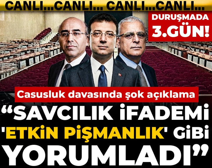Casusluk davasında 3. gün: Savcı mütalaasını açıkladı