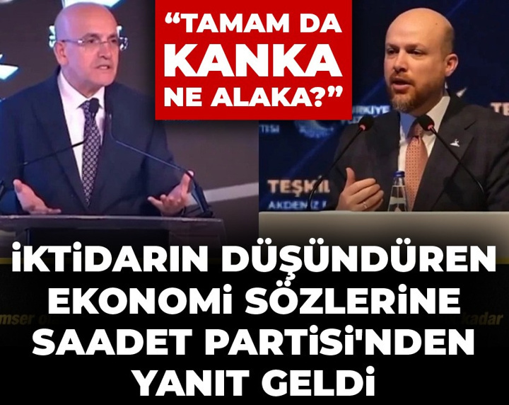 Saadet Partisi'nden iktidara 'tamam da kanka ne alaka' çıkışı!