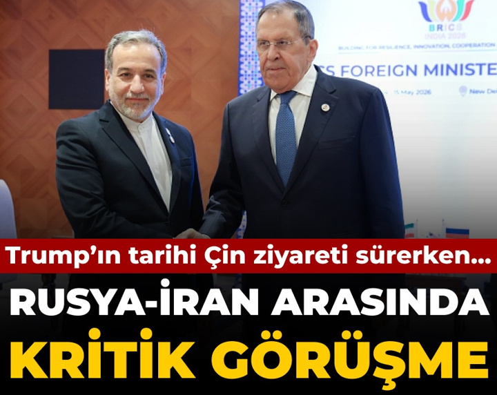 Trump Çin'deyken İran-Rusya arasında kritik görüşme