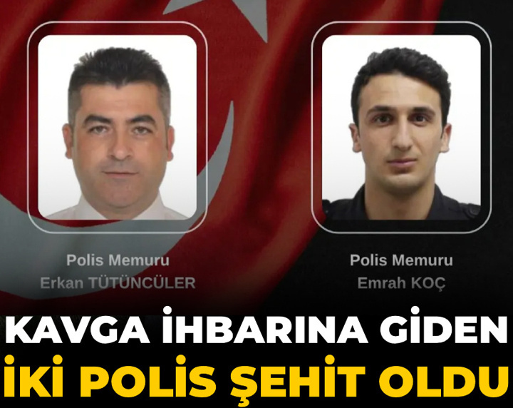 Son dakika | Tekirdağ'da kavga ihbarına giden iki polis şehit oldu