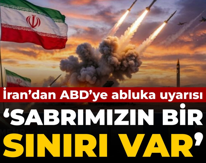 İran'dan ABD'ye uyarı: Sabrımızın bir sınırı var