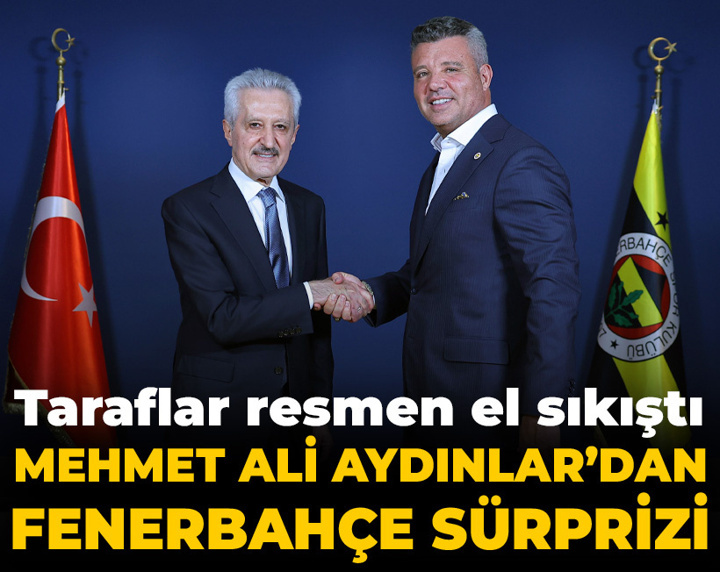 Mehmet Ali Aydınlar'dan Fenerbahçe sürprizi: Anlaşma resmen açıklandı