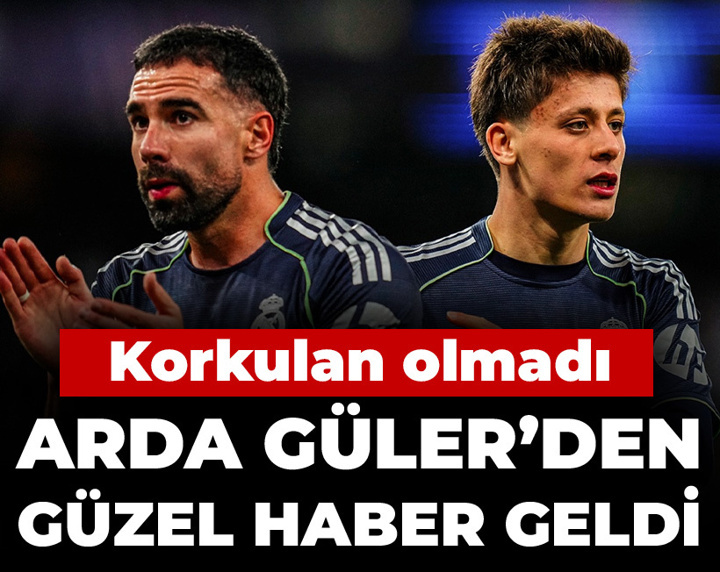 Arda Güler'den güzel haber geldi: Korkulan olmadı
