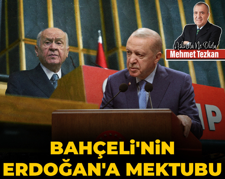 Bahçeli’nin Erdoğan’a mektubu