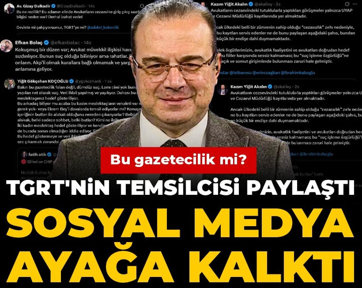 Bu gazetecilik mi? TGRT'nin temsilcisi paylaştı sosyal medya ayağa kalktı