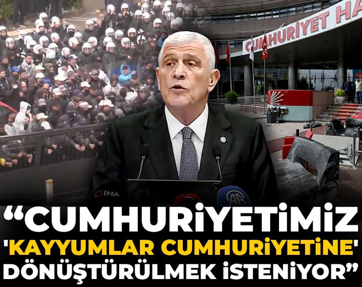 Son Dakika | Dervişoğlu: Cumhuriyetimiz 'kayyumlar cumhuriyetine' dönüştürülmek isteniyor