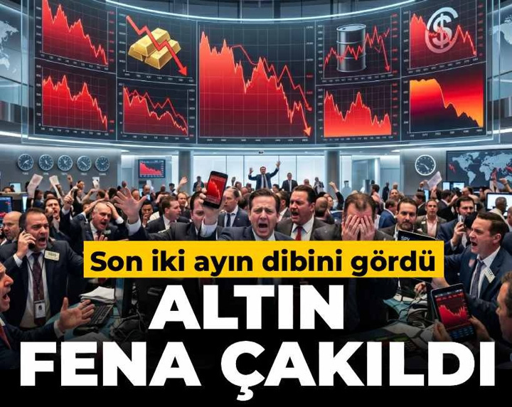 Altın fena çakıldı! Son iki ayın dibini gördü
