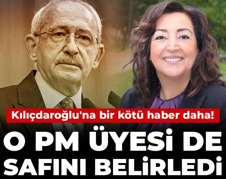 Kılıçdaroğlu'na bir kötü haber daha! O PM üyesi de safını belirledi