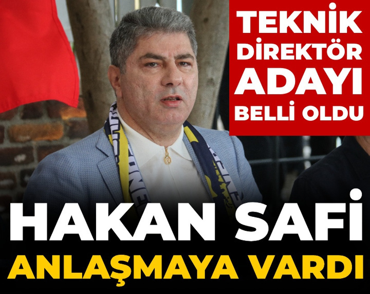 Hakan Safi teknik direktörlük görevi için anlaştı iddiası: Adı Aziz Yıldırım'la anılıyordu