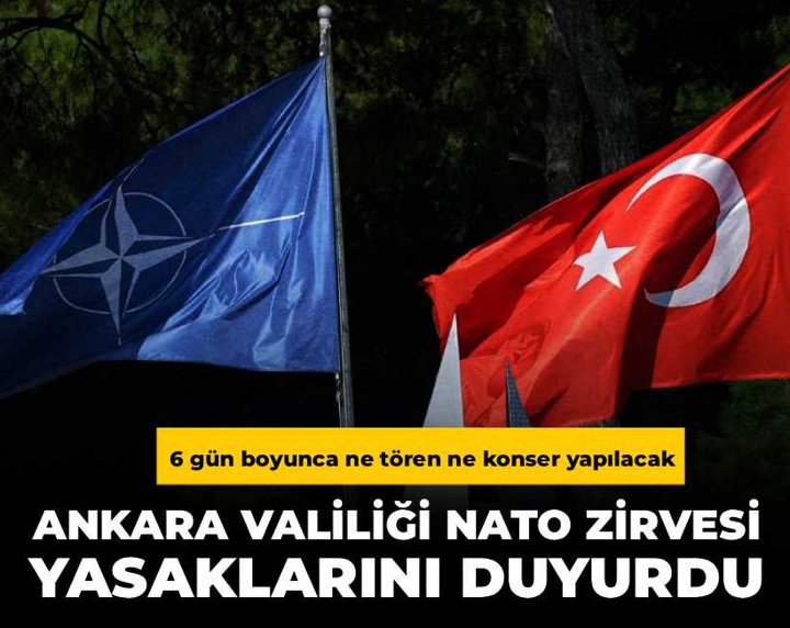Son Dakika | Ankara'da 6 günlük NATO zirvesi önlemleri