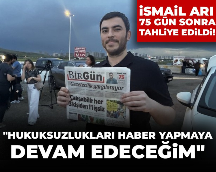 Son Dakika | Gazeteci İsmail Arı tahliye edildi! İlk açıklamasını yaptı