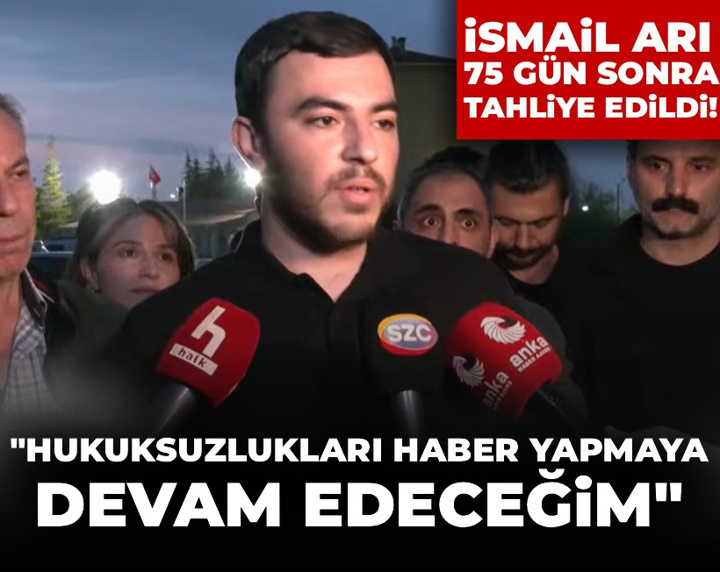 Son Dakika | Gazeteci İsmail Arı tahliye edildi! İlk açıklamasını yaptı