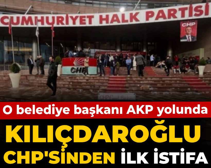 Kilis Belediye Başkanı Hakan Bilecen CHP’den istifa etti