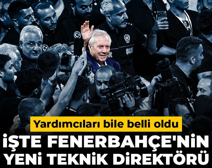 İşte Fenerbahçe'nin yeni teknik direktörü: Yardımcıları bile belli oldu
