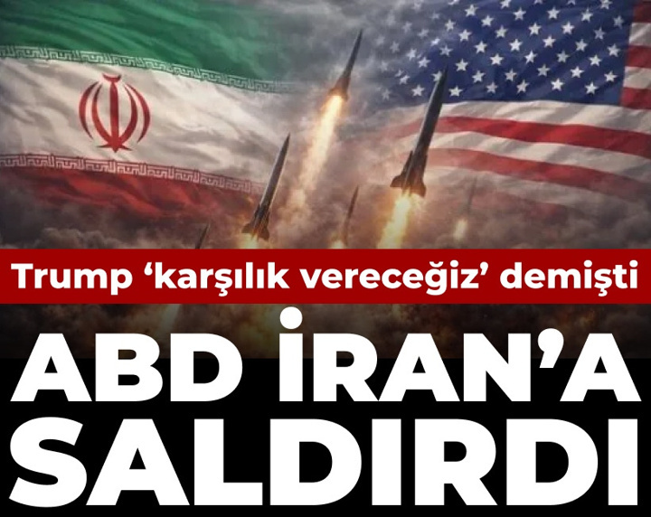 Son Dakika | ABD ordusu 'Trump'ın emriyle' İran'a saldırdı