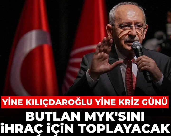 Yine Kılıçdaroğlu yine kriz günü: Butlan MYK'sını ihraç için toplayacak
