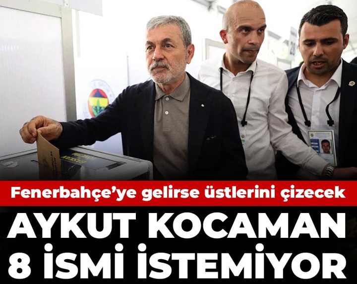 Aykut Kocaman'ın kadroda düşünmediği 8 futbolcu ortaya çıktı