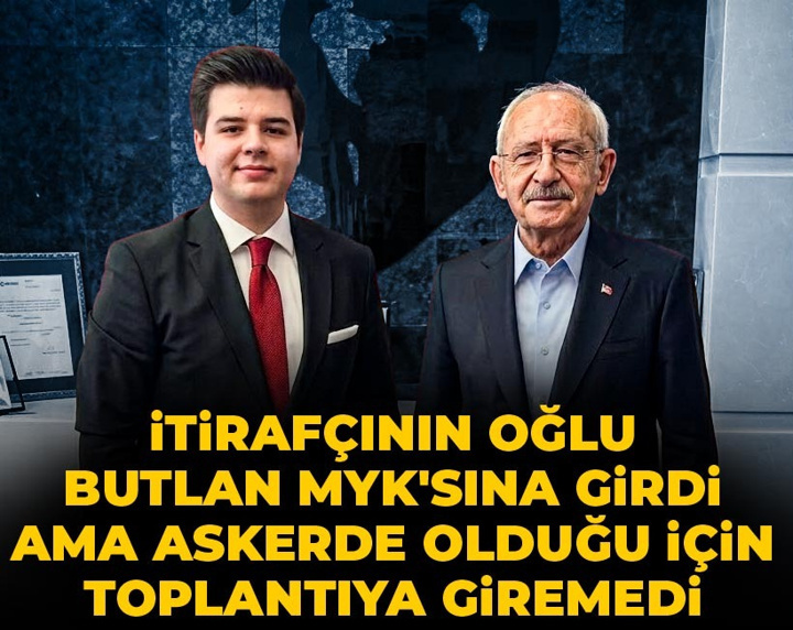 İtirafçının oğlu butlan MYK'sına girdi ama askerde olduğu için toplantıya giremedi