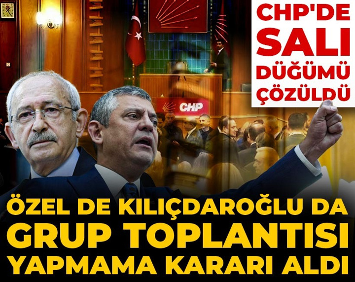 Son Dakika | Özgür Özel'in grup toplantısı kararı açıklandı