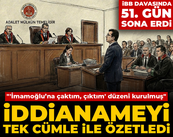 İBB davası 51. gün! İmamoğlu iddianameyi tek cümle ile özetledi: "İmamoğlu’na çaktım, çıktım" düzeni kurulmuş