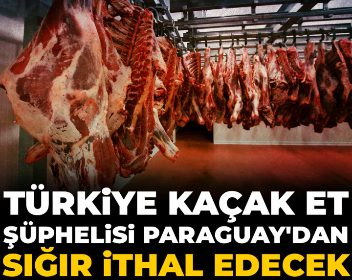 Türkiye kaçak et şüphelisi Paraguay'dan sığır ithal edecek