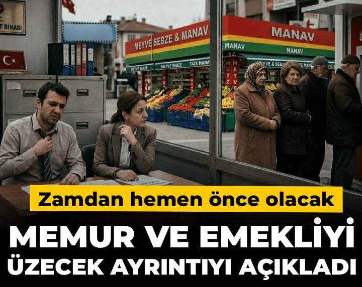 Memur ve emekliyi üzecek ayrıntıyı açıkladı: Zamdan hemen önce olacak