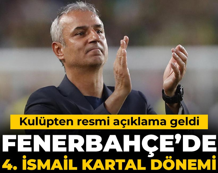 Son dakika | Fenerbahçe yeni teknik direktörünü resmen açıkladı