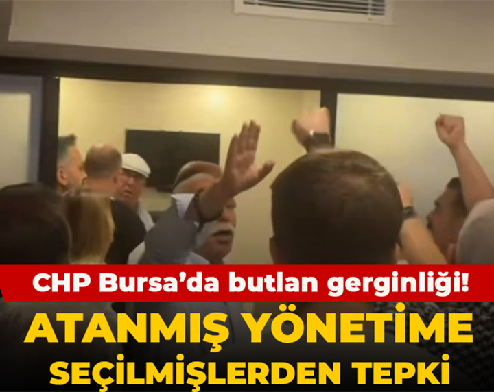 CHP Bursa'da butlan gerginliği: Atanmış yönetime seçilmişlerden tepki