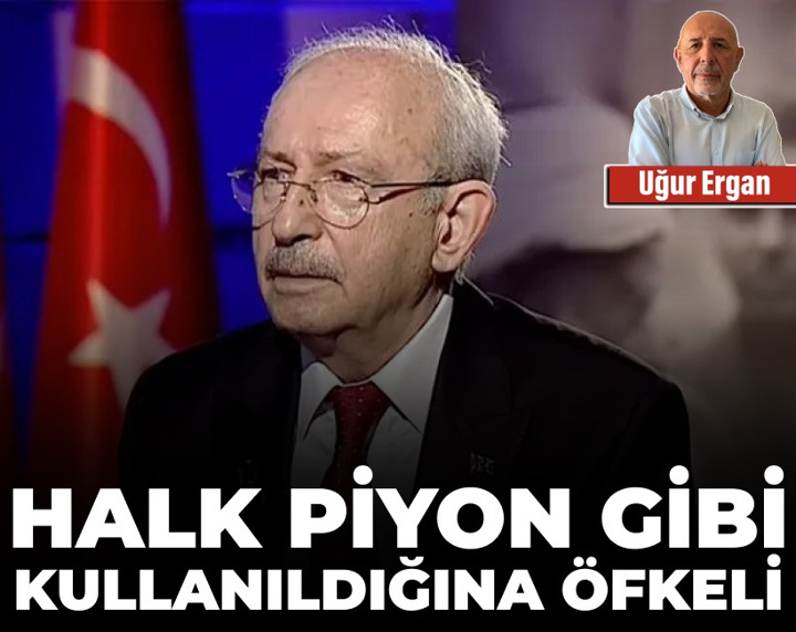 Halk piyon gibi kullanıldığına öfkeli