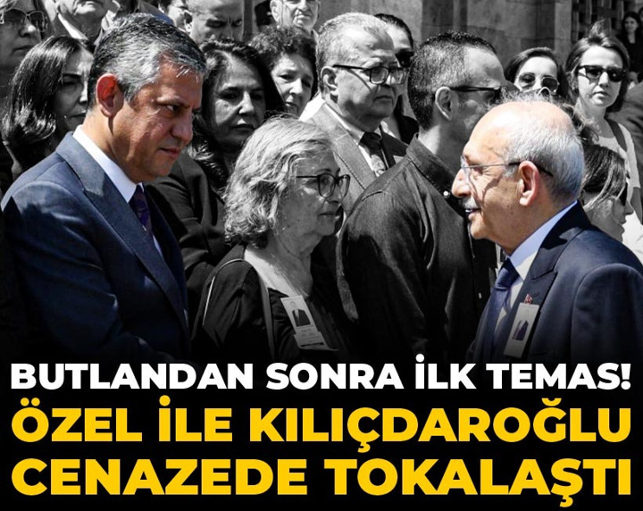 Özgür Özel ile Kılıçdaroğlu butlandan sonra ilk kez aynı törende!