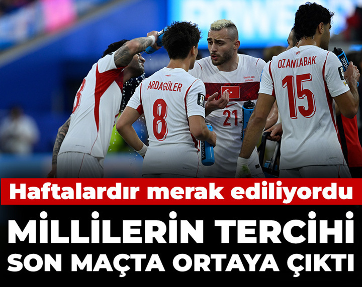Millilerin kararı son maçta ortaya çıktı: Herkesin merak ettiği soru cevaplandı