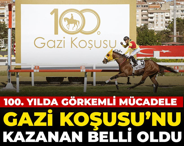 Son Dakika | Gazi Koşusu'nda kazanan belli oldu