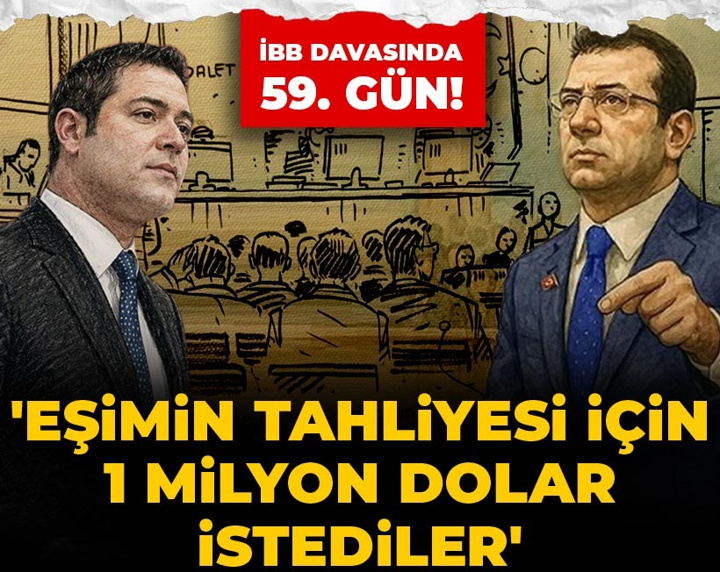 İBB davasında 59. gün! Murat Ongun'dan çok konuşulacak savunma: Eşimin tahliyesi için 1 milyon dolar istediler