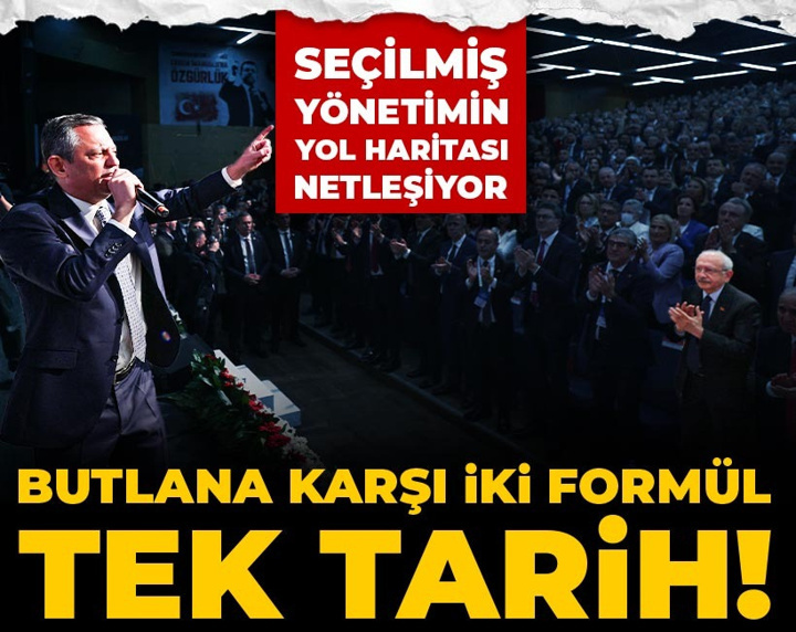 Butlana karşı iki formül tek tarih! Seçilmiş yönetimin yol haritası netleşiyor