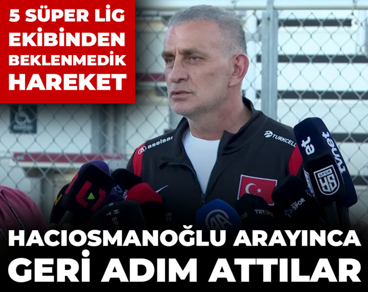 Galatasaray ve Fenerbahçe'ye şok: Hacıosmanoğlu arayınca kulüpler geri adım attı