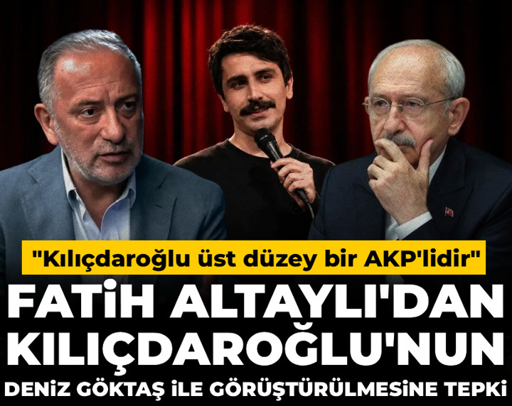 Altaylı'dan Kılıçdaroğlu'nun Deniz Göktaş ile görüştürülmesine tepki: Artık iktidarın üst düzey bir mensubudur