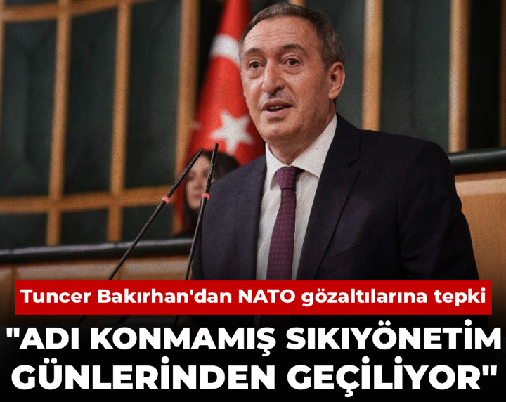 Tuncer Bakırhan'dan NATO gözaltılarına tepki! "Adı konmamış sıkıyönetim günlerinden geçiliyor"