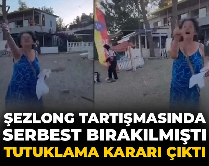 İzmir'de şezlong tartışmasında adli kontrolle serbest bırakılmıştı: Tutuklama kararı çıktı